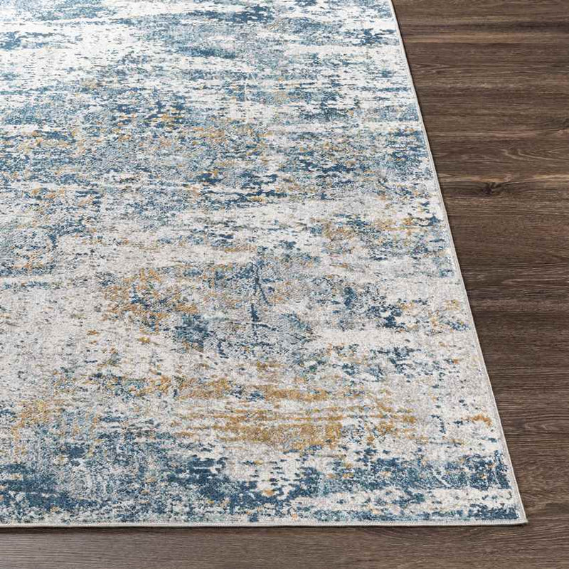 Elde Modern Aqua Area Rug