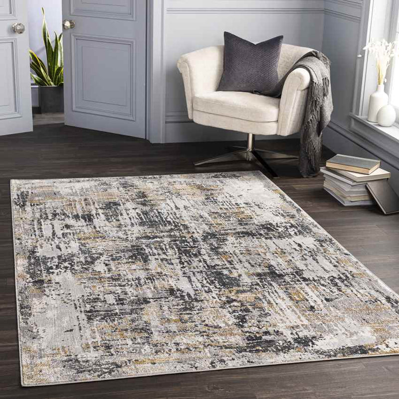 Elsendorp Modern Charcoal Area Rug