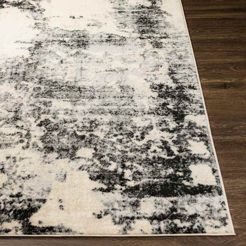 Engelen Modern Black Area Rug