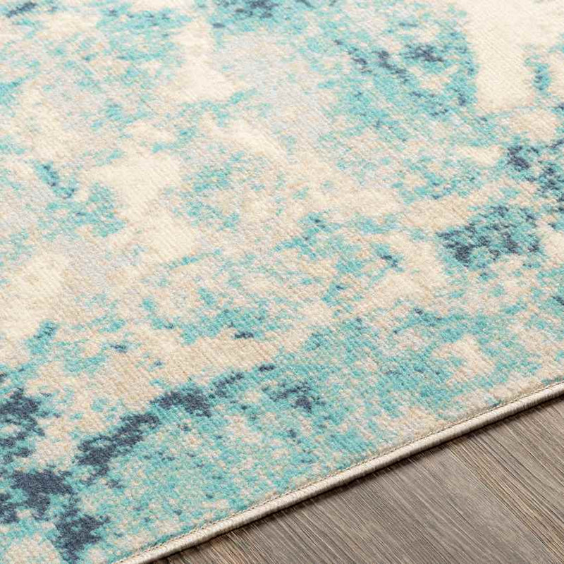 Engelen Modern Aqua Area Rug