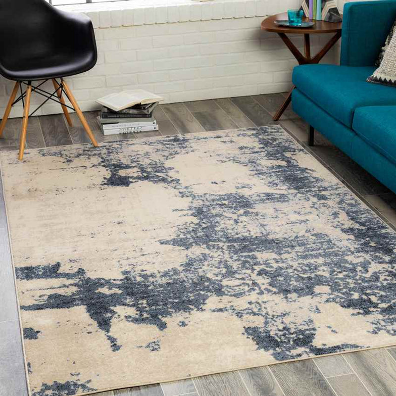 Engelen Modern Silver Gray Area Rug