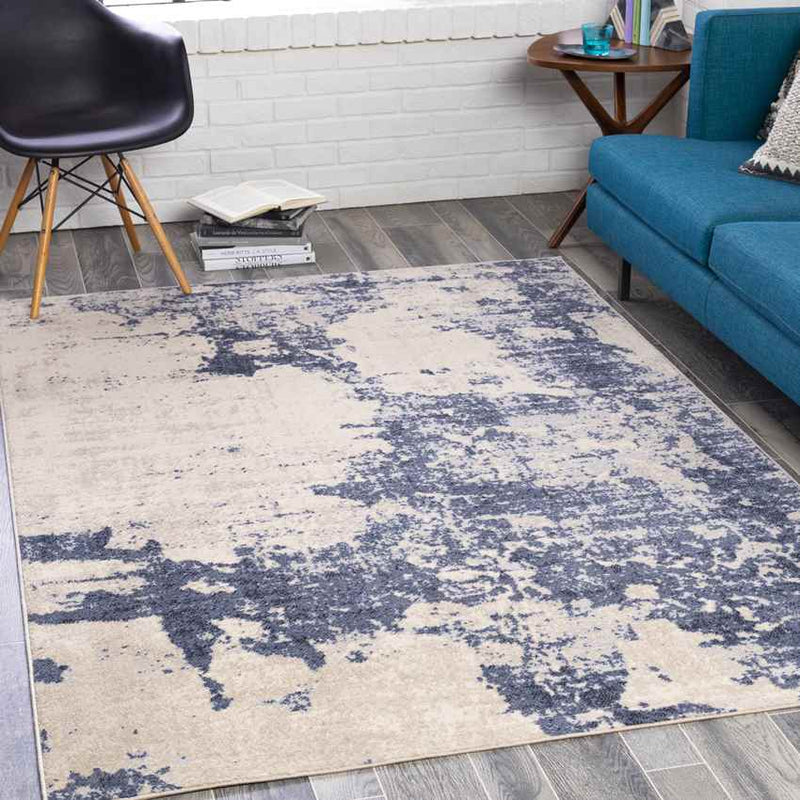 Engelen Modern Silver Gray Area Rug