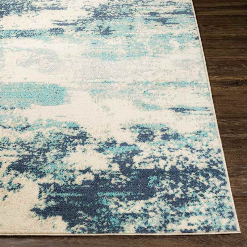 Erp Modern Navy Area Rug