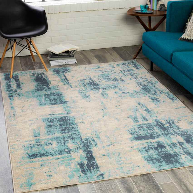 Esbeek Modern Navy Area Rug