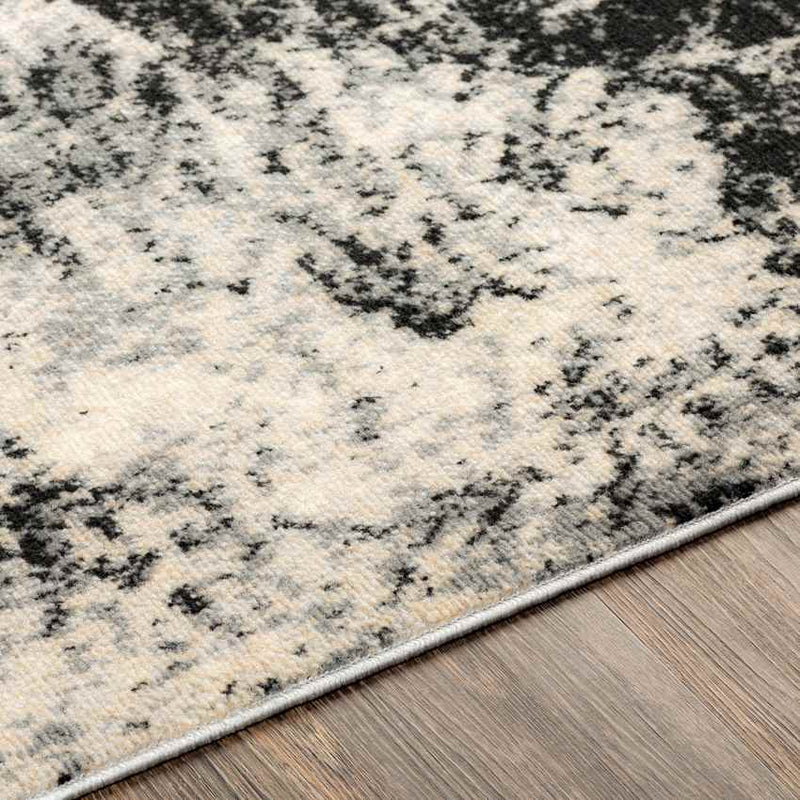 Esch Modern Black Area Rug