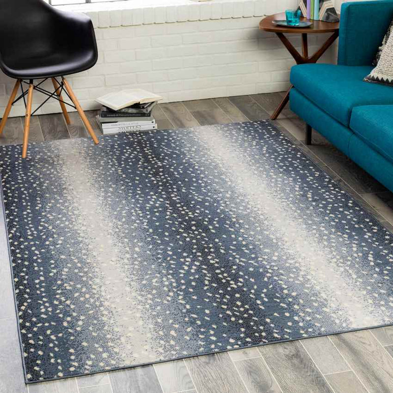 Esdonk Modern Navy Area Rug