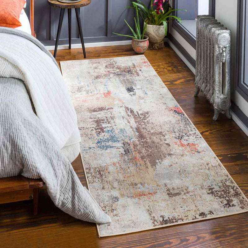 Gijzel Modern Camel Area Rug