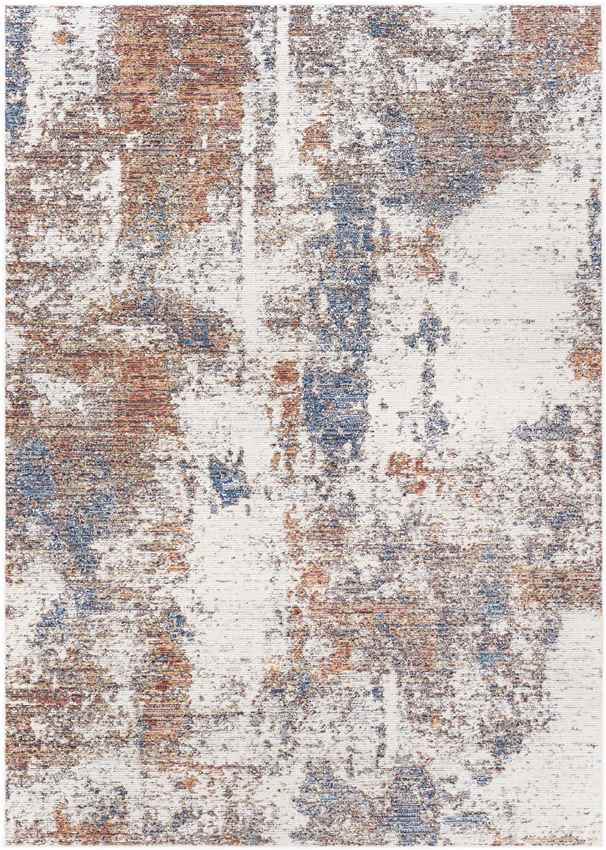 Gorpeind Modern Rust Area Rug