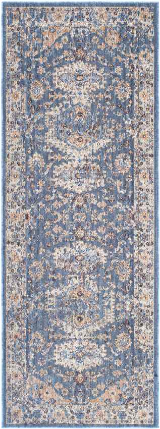 Graspeel Traditional Navy Area Rug