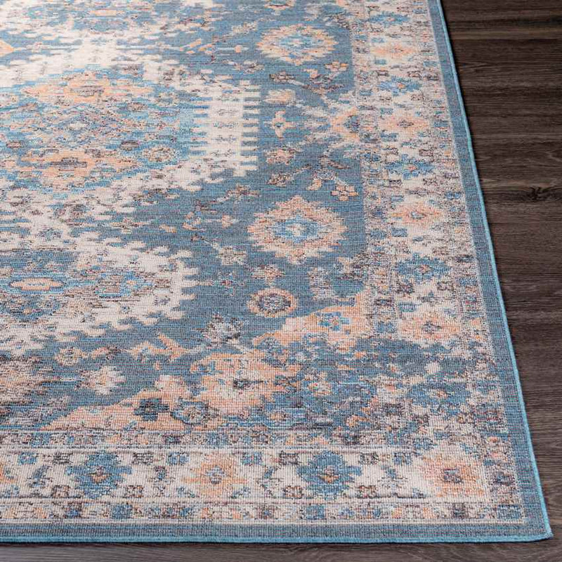 Graspeel Traditional Navy Area Rug