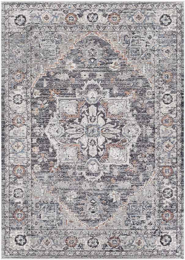 Grazen Traditional Light Gray Area Rug