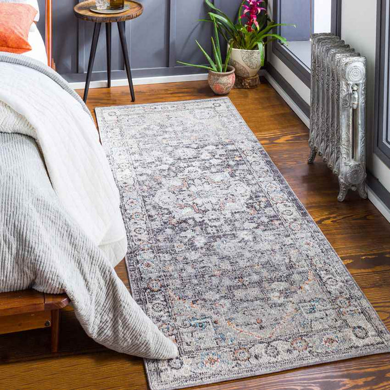 Grazen Traditional Light Gray Area Rug