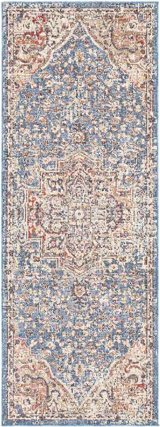 Grotel Traditional Rust Area Rug