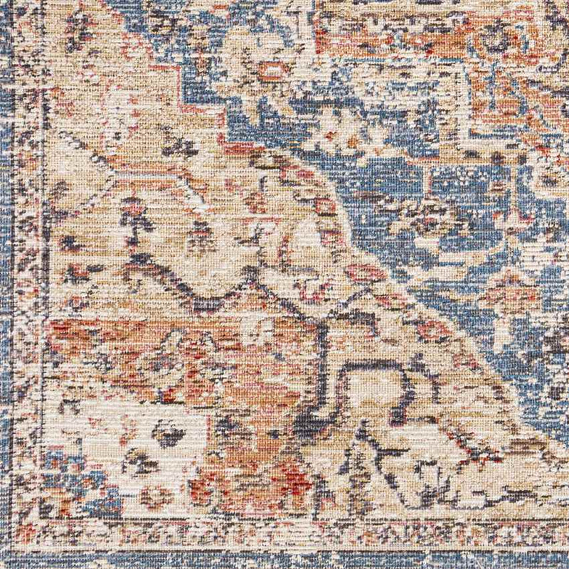 Grotel Traditional Rust Area Rug