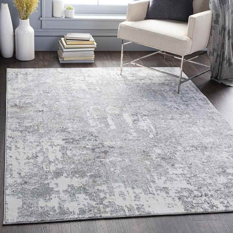 Haaren Modern Medium Gray Area Rug