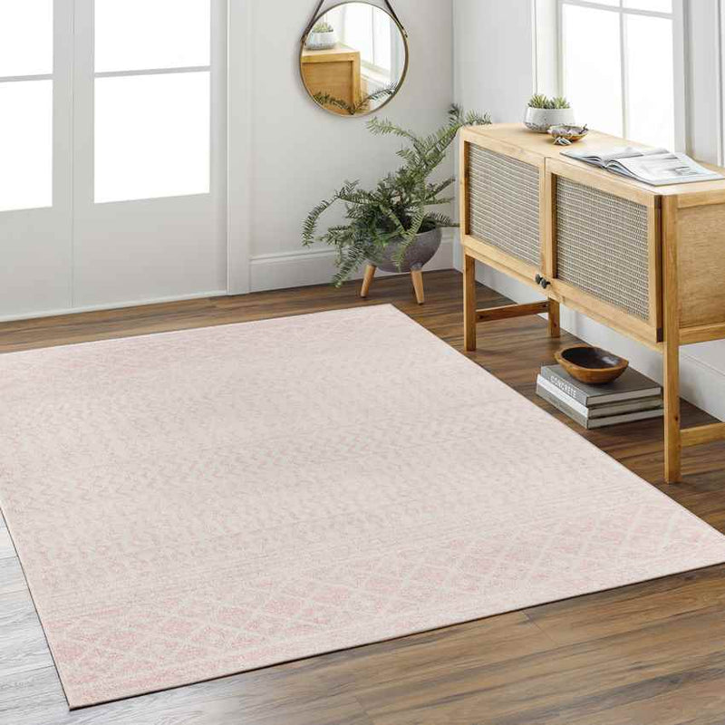 Louise Global Pink Area Rug