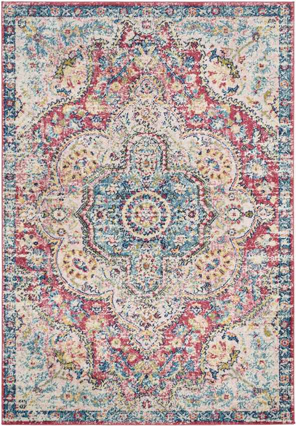 Lola Traditional Rose Area Rug