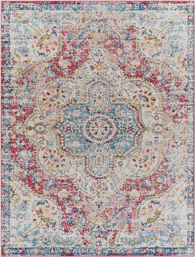 Lola Traditional Rose Area Rug