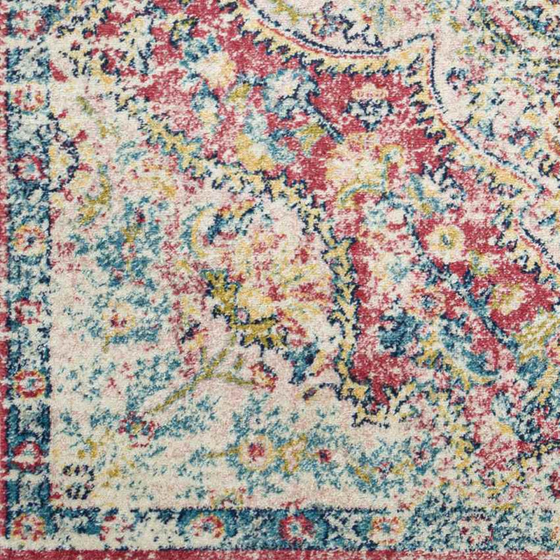 Lola Traditional Rose Area Rug