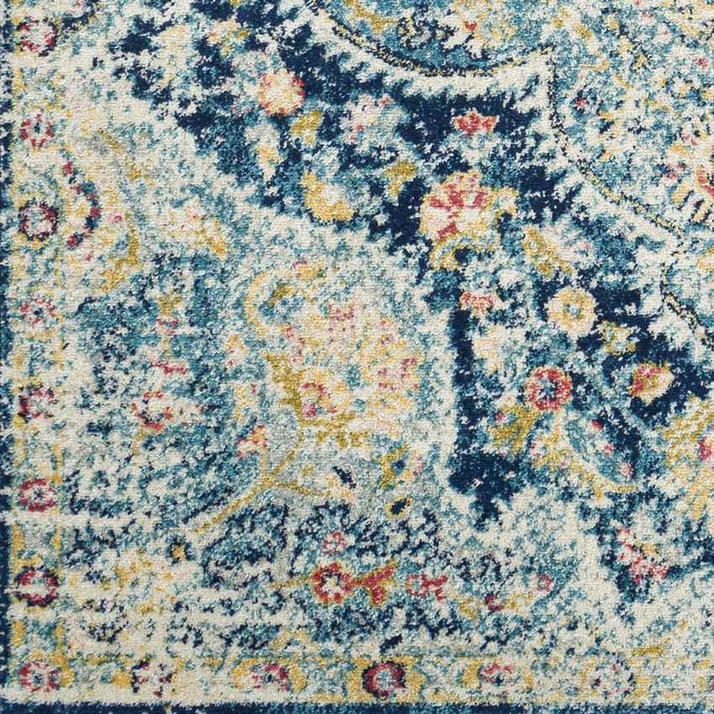 Lola Traditional Navy Area Rug