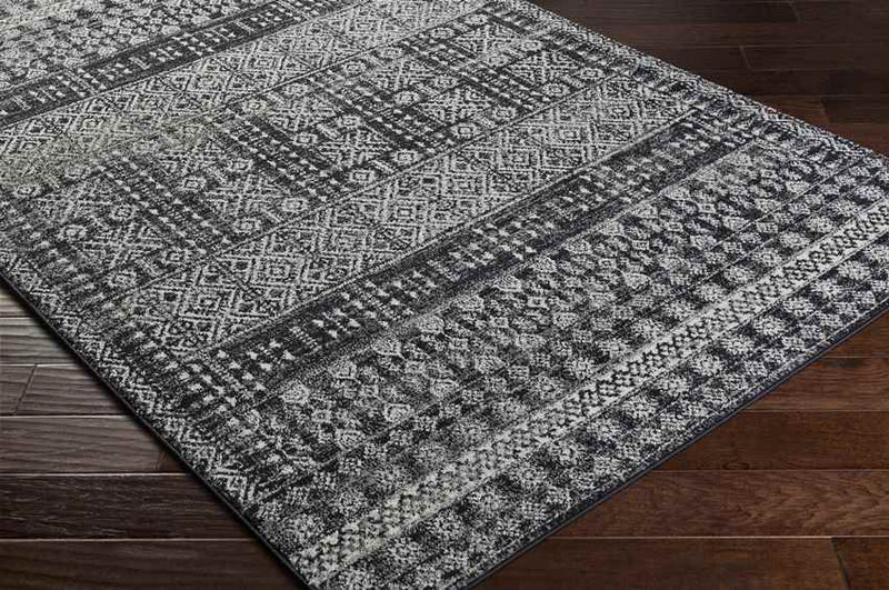 Halder Global Black Area Rug