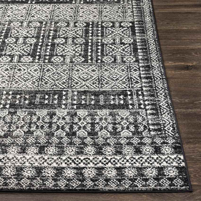 Halder Global Black Area Rug