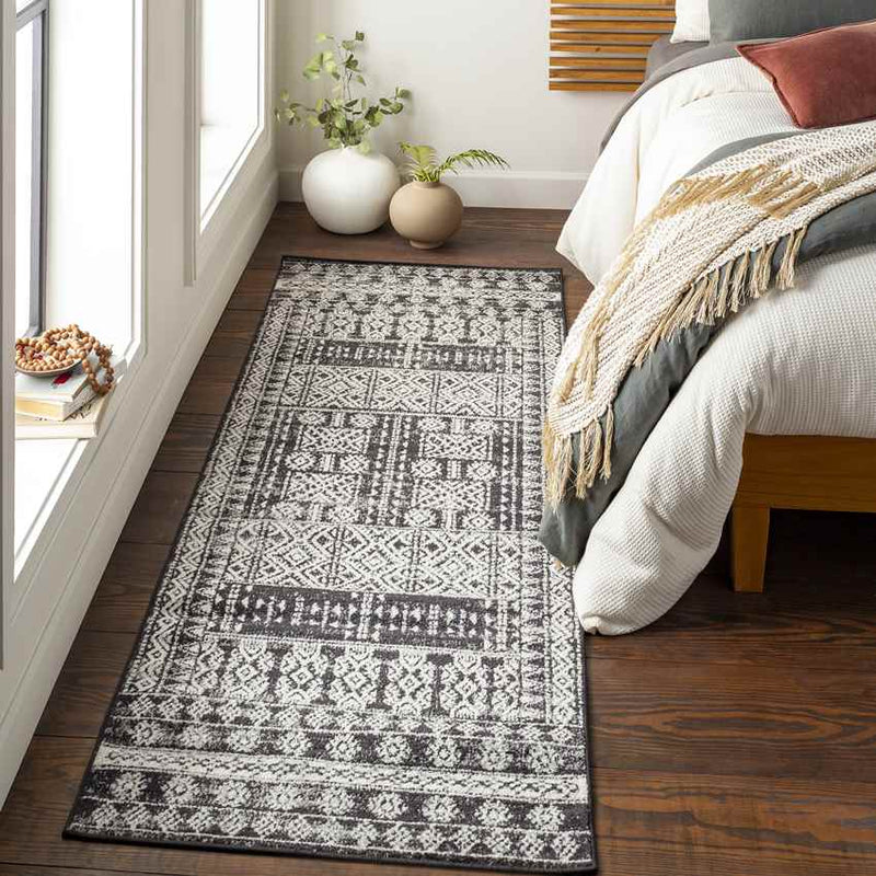 Halder Global Black Area Rug