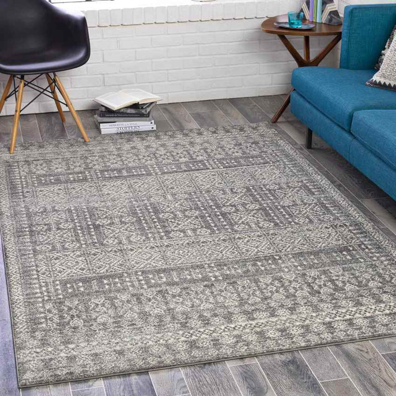 Halder Global Medium Gray Area Rug