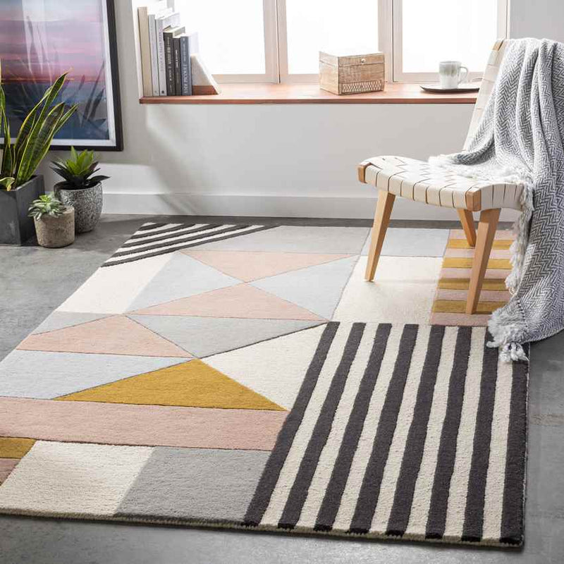 Boyd Modern Medium Gray Area Rug