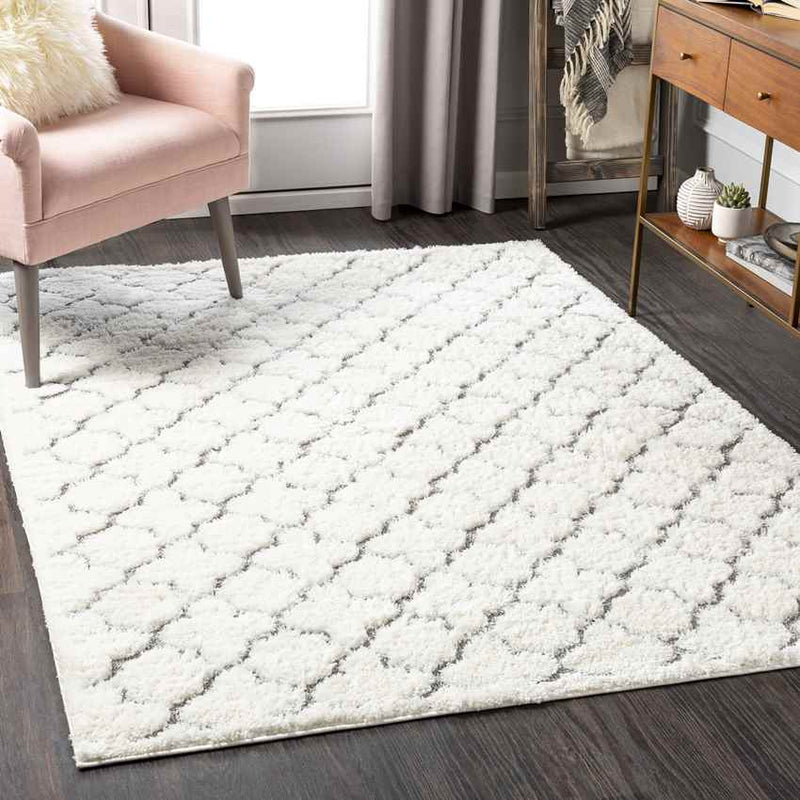 Hazennest Modern Cream Area Rug