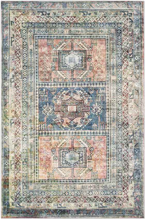 Heerle Traditional Beige Area Rug