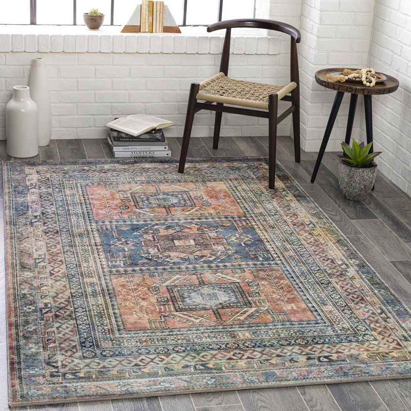 Heerle Traditional Beige Area Rug