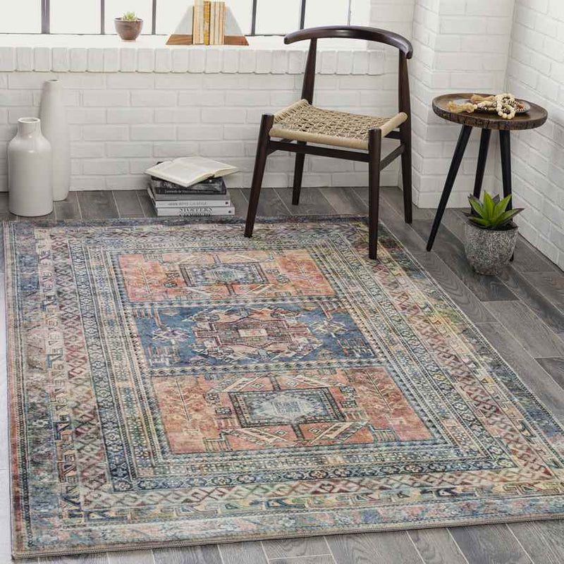 Heerle Traditional Beige Area Rug