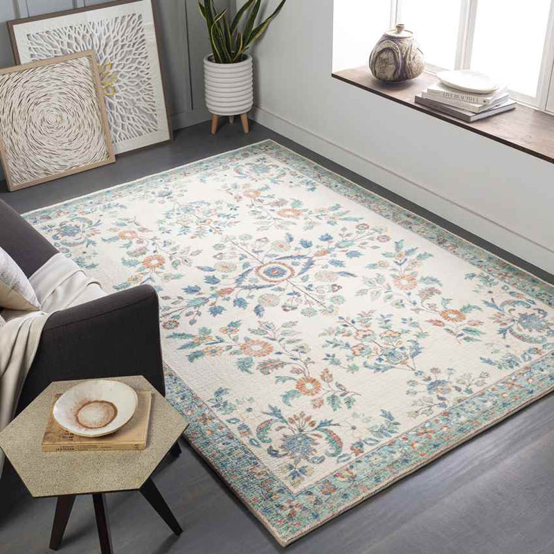 Heidveld Traditional Sage Area Rug