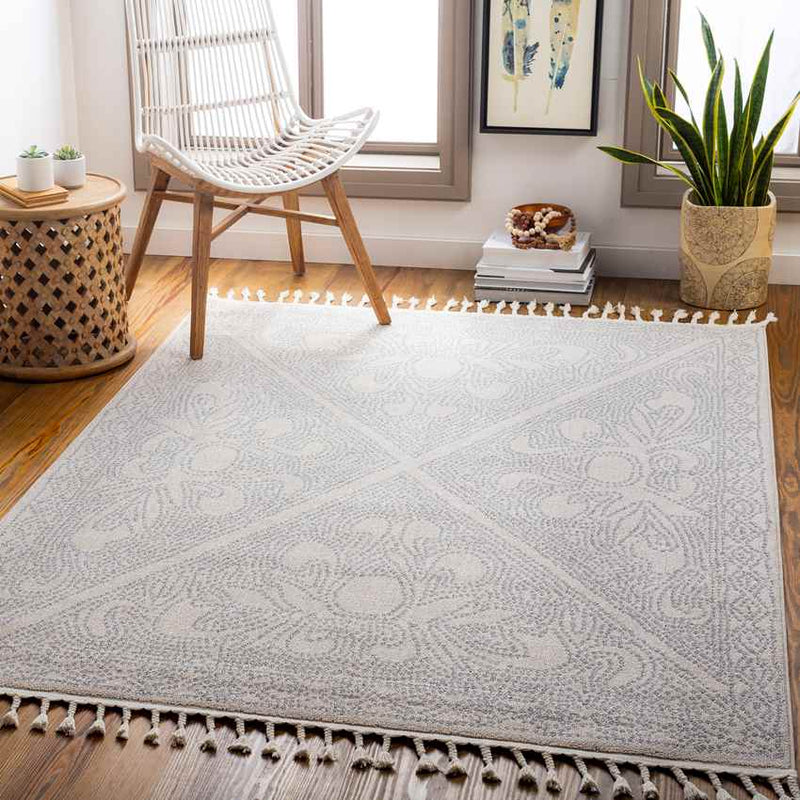 Hellegat Global Light Gray Area Rug