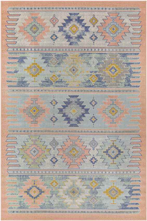 Naicam Rustic Coral Area Rug