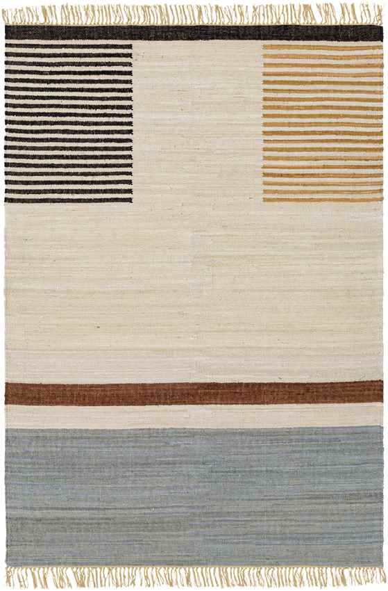 Hoekdries Modern Khaki Area Rug