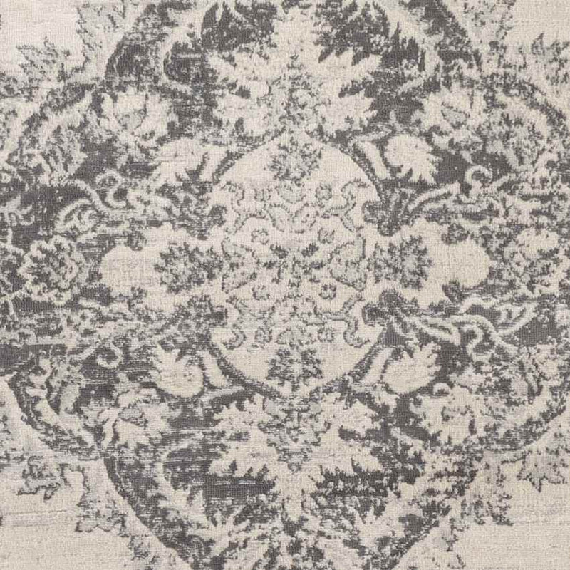 Brongerga Traditional Silver Gray Area Rug