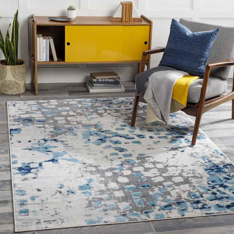 Hooidonk Modern Light Gray Area Rug