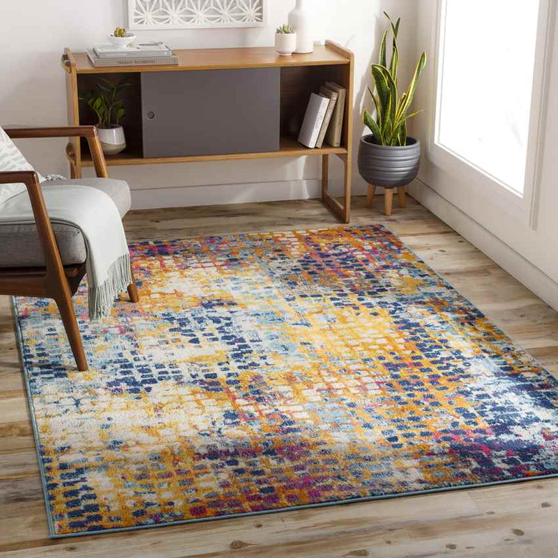 Horst Modern Burnt Orange Area Rug