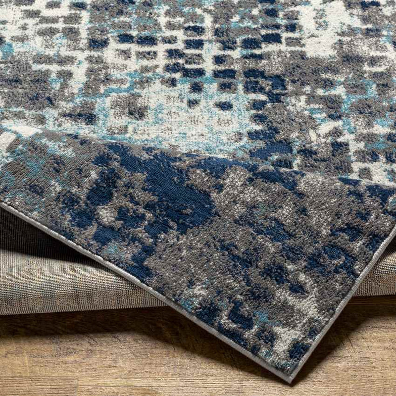 Horst Modern Dark Blue Area Rug