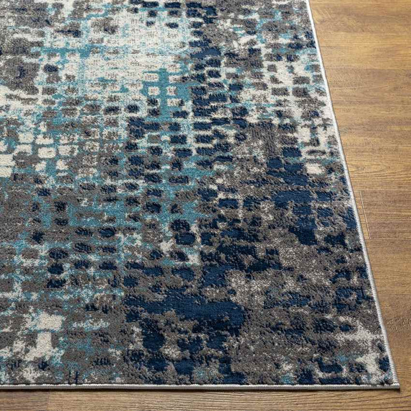 Horst Modern Dark Blue Area Rug