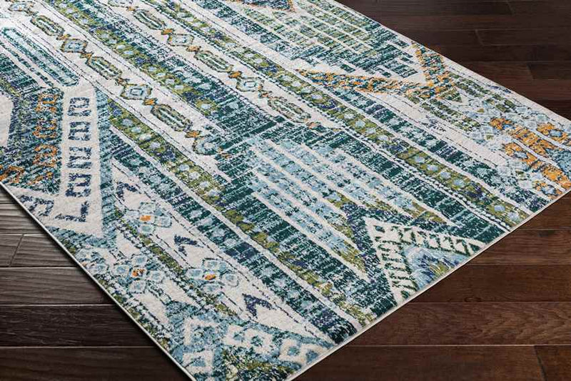 Hool Rustic Emerald Area Rug