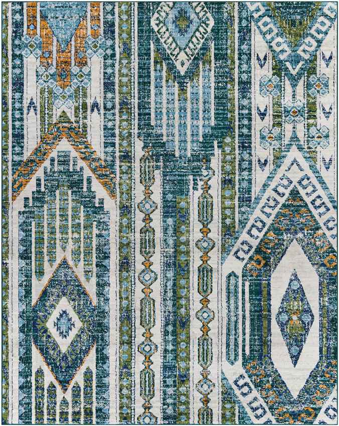 Hool Rustic Emerald Area Rug