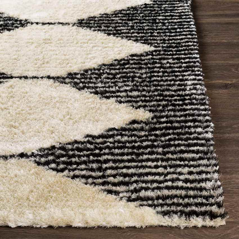 Kantje Modern Black Area Rug