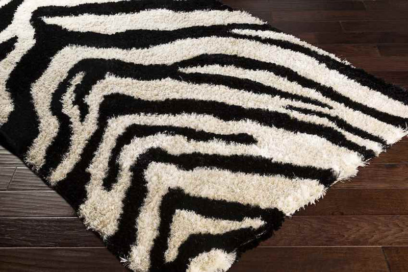 Kasteren Modern Black Area Rug