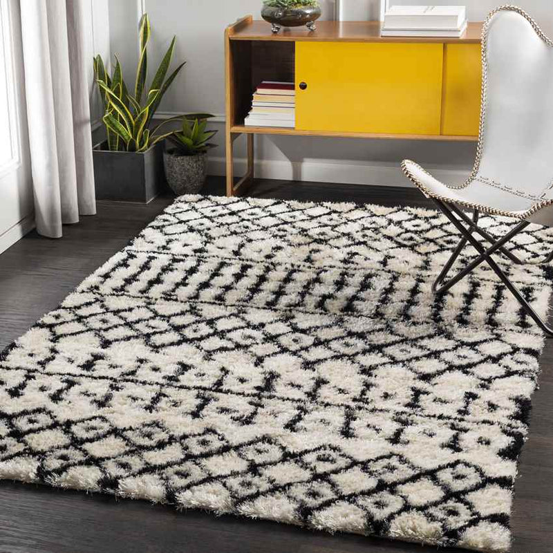 Keent Global Black Area Rug