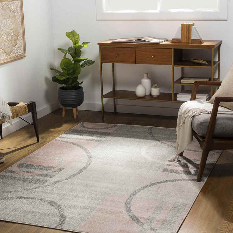 Kraanmeer Modern Light Gray Area Rug