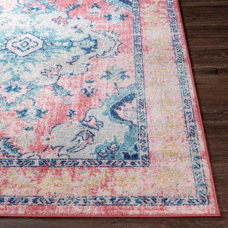 Kreijl Traditional Coral Area Rug