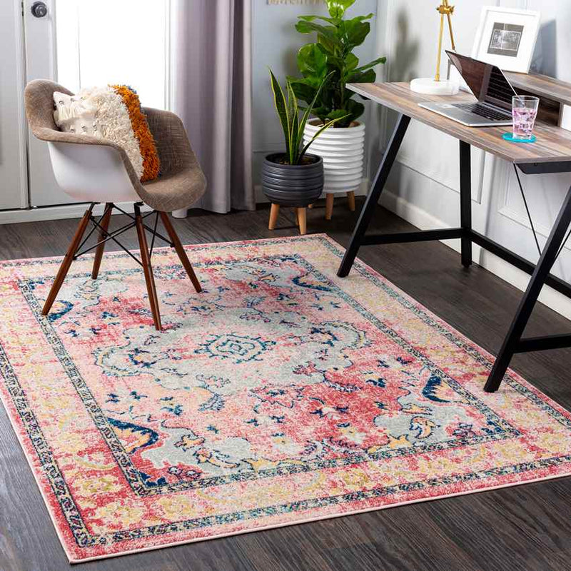 Kreijl Traditional Ivory Area Rug